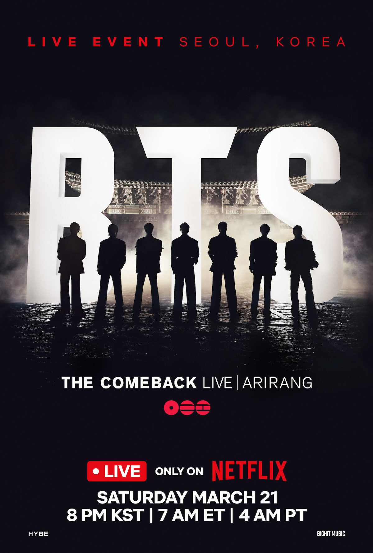 BTS Comeback 2026: All 7 Members Reunite on Netflix Live