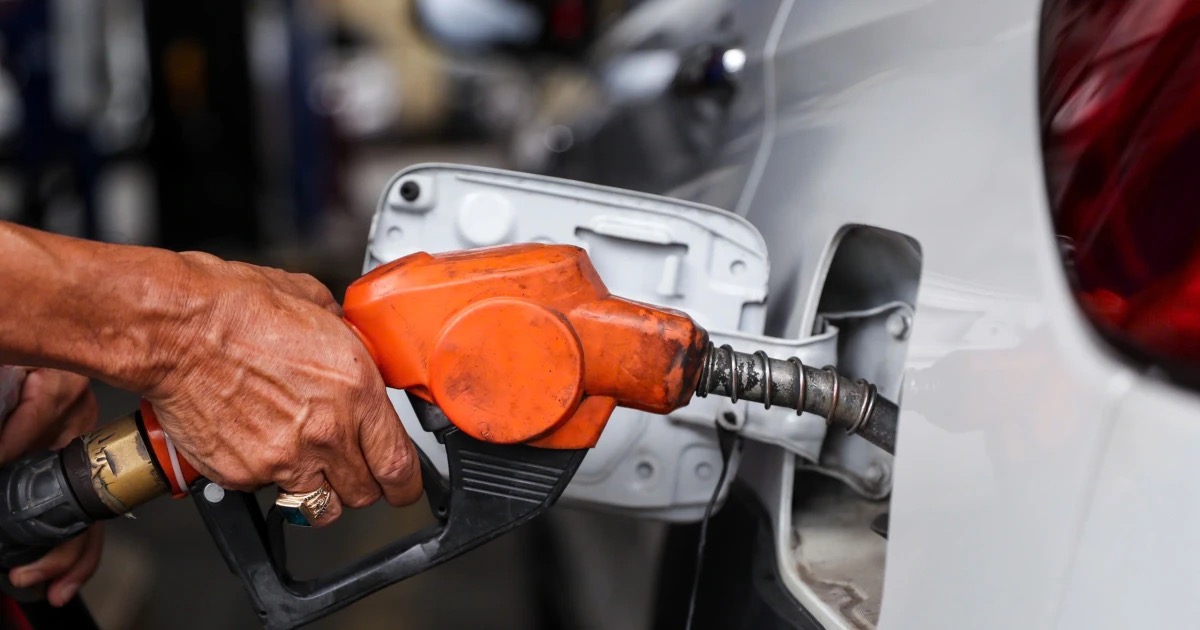 Infographic showing fuel price adjustment details for March 27, 2026